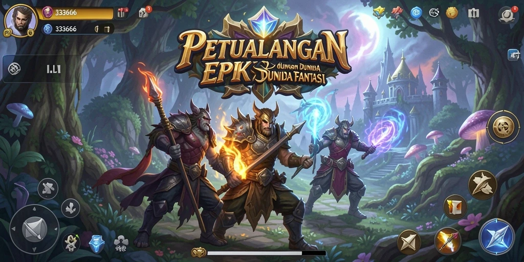 Gameplay 333666 menampilkan pertarungan seru dengan karakter yang beragam.