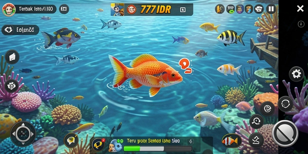 Screenshot gameplay Tembak Ikan yang seru di 777IDR.