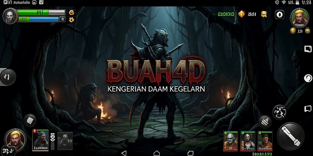 Gameplay mencekam dengan suasana kegelapan yang menyelimuti.