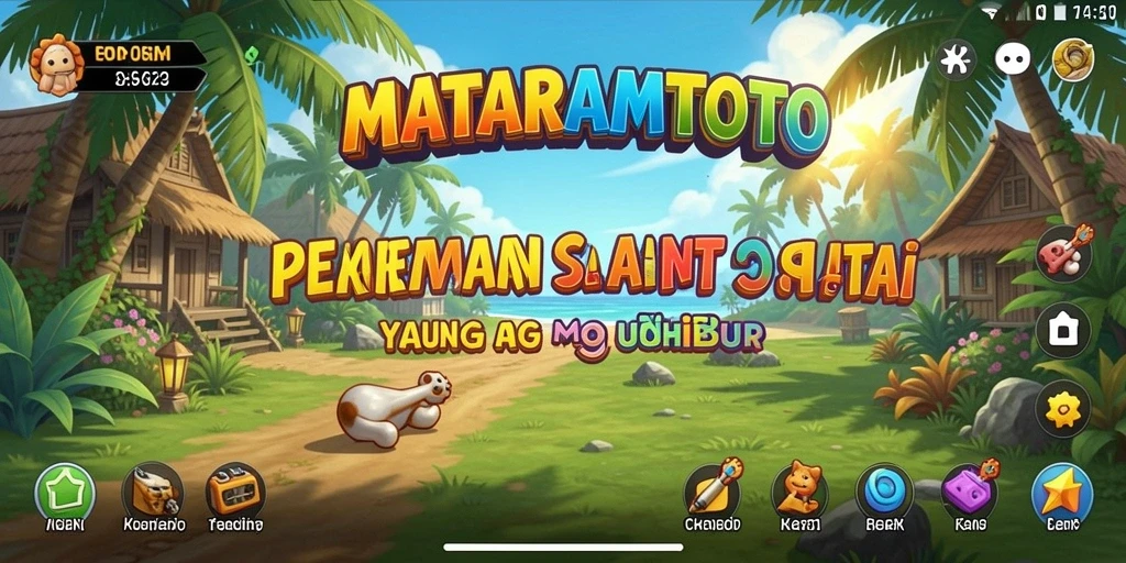 Screenshot gameplay MATARAMTOTO menampilkan keseruan bermain game Casual.