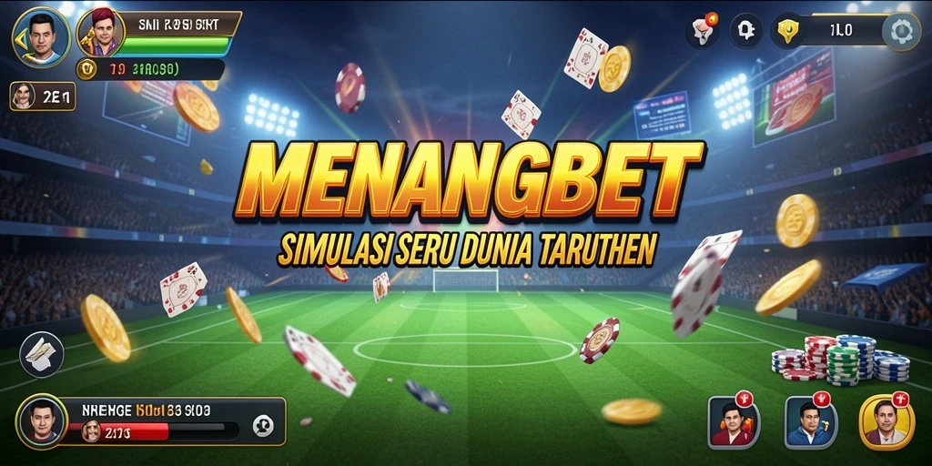 Tampilan utama MENANGBET menampilkan simulasi taruhan yang menarik.