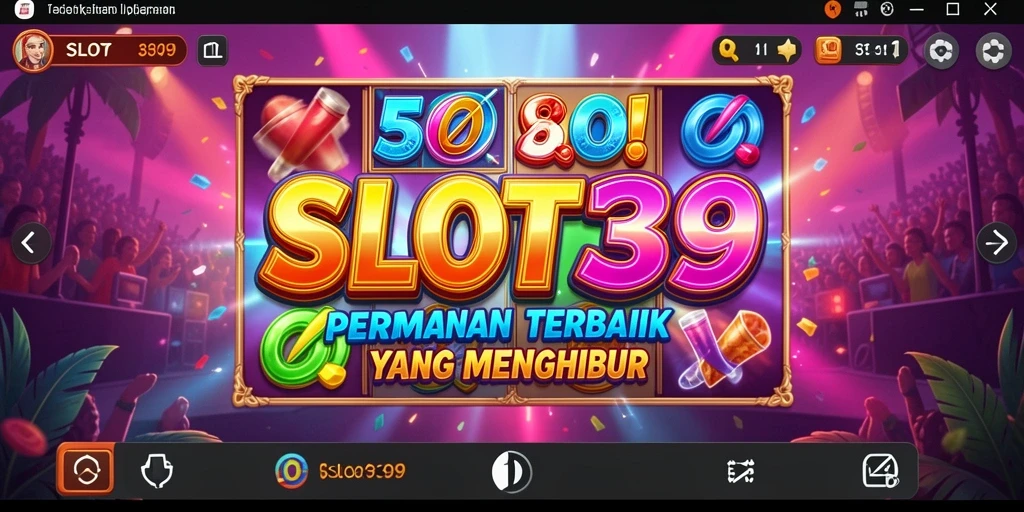 Tangkapan layar gameplay SLOT39 dengan tema slot yang menarik.