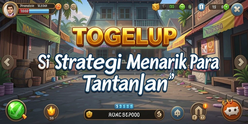 Screenshot TOGELUP menampilkan pertempuran strategis yang intens.